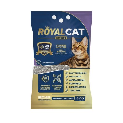 Arena Para Gato Royal Cat Lavanda